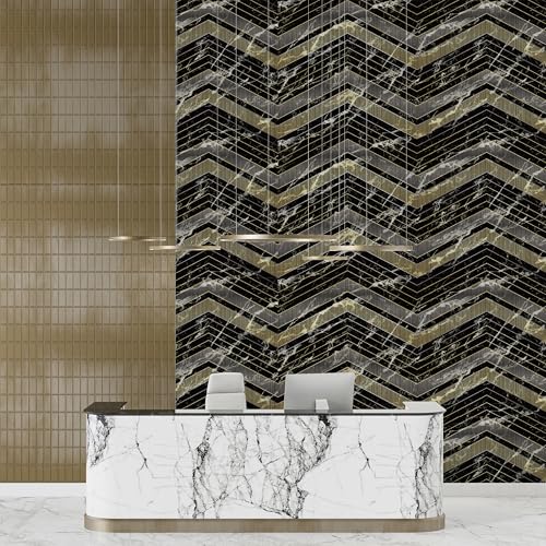 Image of VOLITO Wallpaper Luxury Shade Walls Sticker Waterproof,Oil Proof & Heat Resistant Kitchen Home,Living Room,Bedroom,Bathroom,Hotel,Pan&Shop Caounter,PVC self Adhesive(60x200) (V-115)