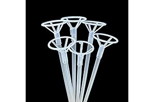 Balloon stick holder, 30 Clear Holders for 16 Inch Balloons, Perfect for...