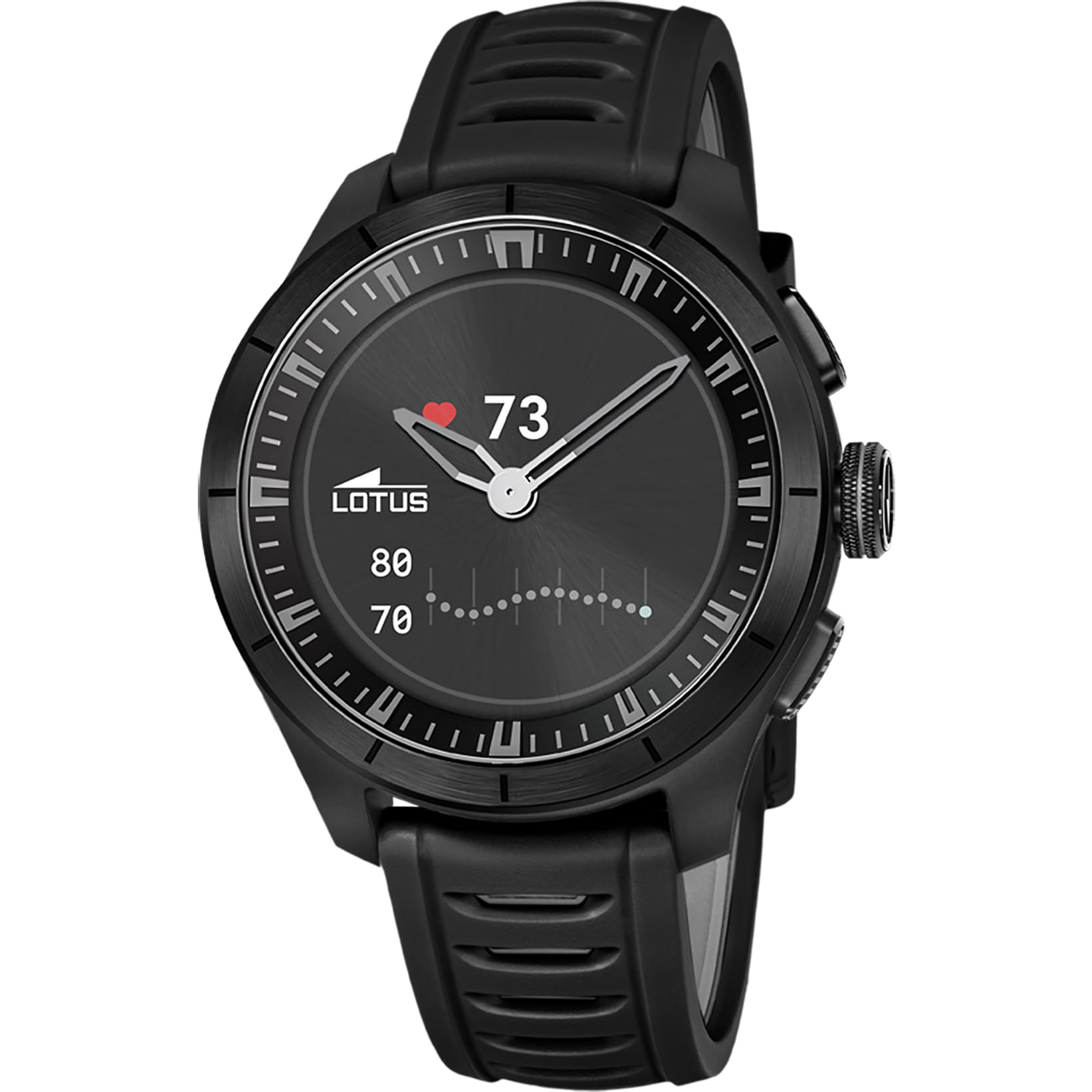 LOTUS Smartwatch Hombre Híbrido Connected Full D - Negro Azul