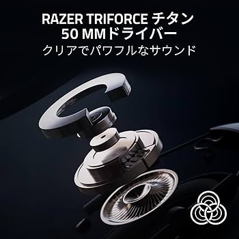Razer BlackShark V2 Pro White アップグレードモデル Razer BlackShark V2 Pro White Edition アップグレードモデル