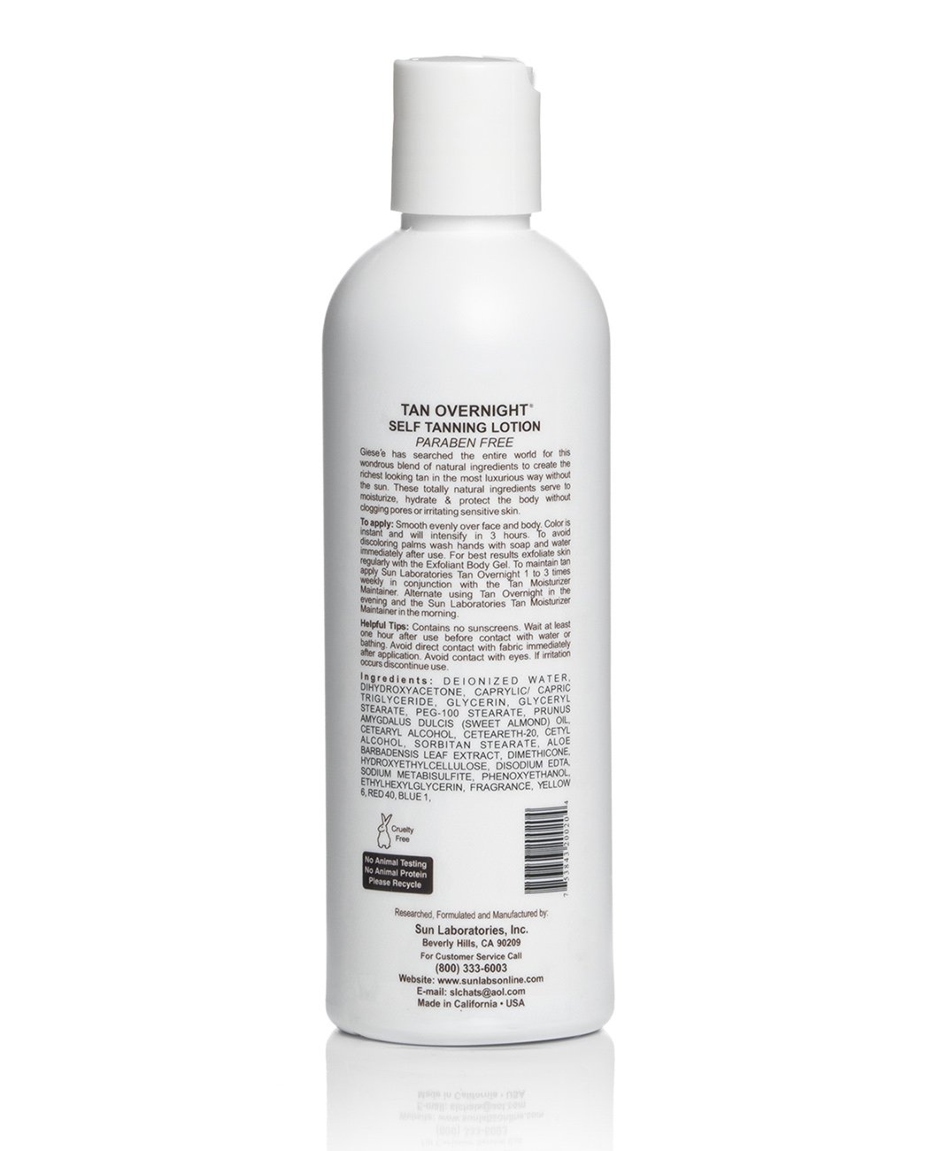 Sun Laboratories By Giesee Tan Overnight Sunless Tanning Lotion and Tanning Mitt - Self Tanning Lotion, Organic Self Tanner Ultra Dark, Pregnancy Safe, Non-Toxic, Instant Long Lasting, Travel Size
