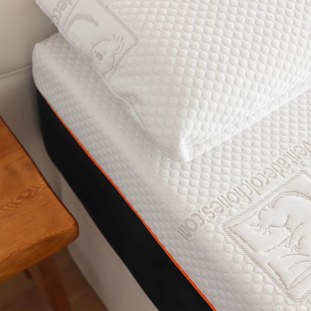 Ventadecolchones - Colchón Viscoelástico Visco XXL Desenfundable - Extra-Firme - Gran firmeza y Confort - 90 x 190 cm - Grosor 24 cm - para Cama articulada.