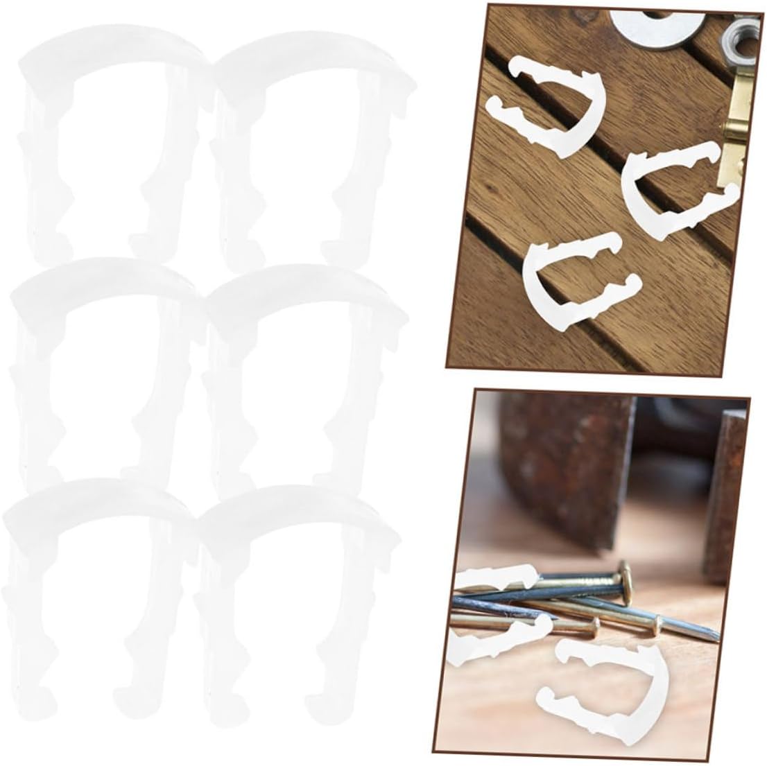 PRETYZOOM 200Pcs Fuel Line Retainer Clips Durable Type Hose Clips for Automotive Fuel Hose Connections Easy Installation Compatible with Fuel Filters and Tubing Reliable Fixation