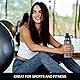 Swig Savvy Sports Water Bottle, Vacuum Insulated Stainless steel, Double Wall, Wide Mouth 2 Leakproof Lid, Travel Thermos - 30oz (Black) Product Image 4