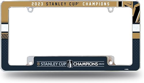 Miniatura 7 de Rico Industries NCAA Michigan Wolverines 2024 CFP National Champions - Marco de matrícula cromado de 12 x 6 pulgadas para automóvil, camión, SUV