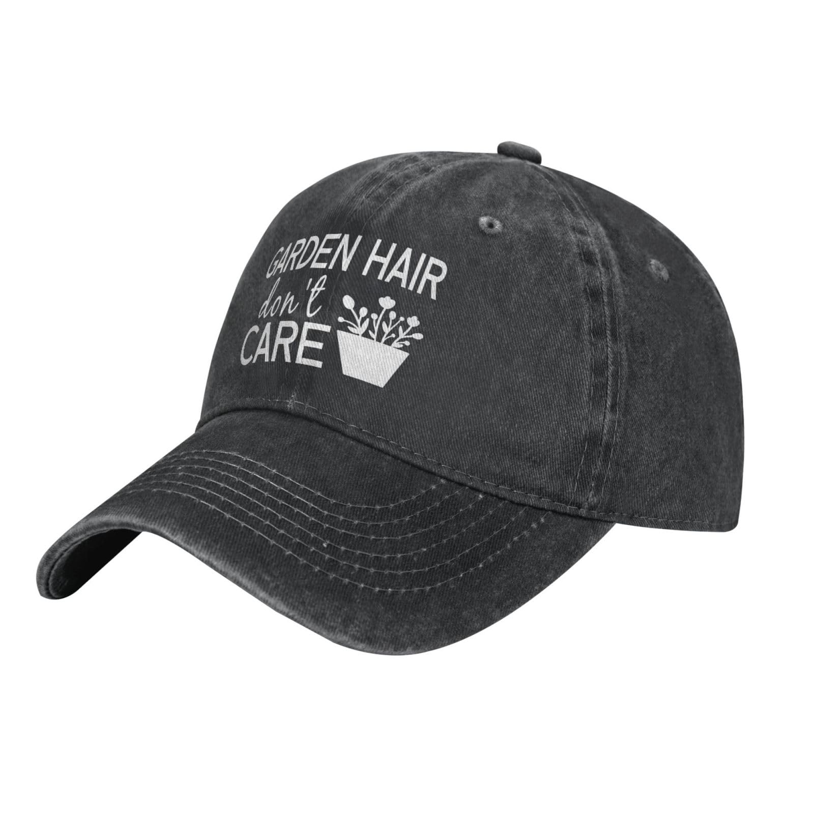 Yipaidel Women's Garden Hair Don't Care Hat, Adjustable Vintage Washed Baseball Cap for Mom Aunt