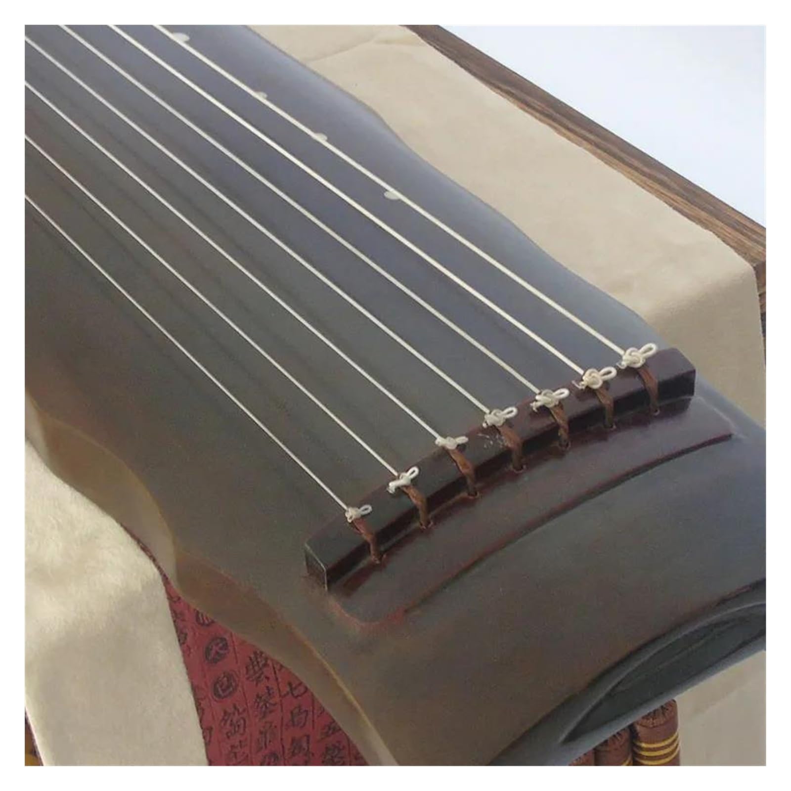 Profesjonalny Instrument Strunowy Guqin Siedmiostrunowa Cytra Z Tunerem To Profesjonalny Instrument Wykonawczy
