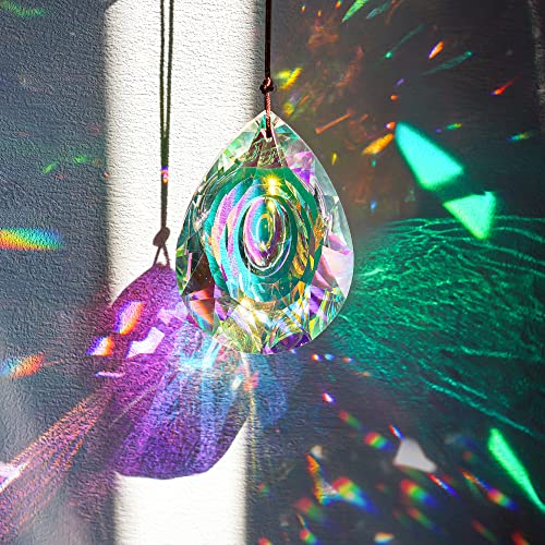 H&D Hyaline & Dora B07SJQGHNK 89Mm/3.5In Hanging Chandelier Crystals Prisms For Window Suncatchers Chandelier Parts Rainbow Maker Pendants thumb #4