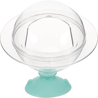 GARVALON Caixa Hamster Banheiro Banheiro Acessórios de Porquinho da Índia Bandeja de Areia Pequena Bandeja de Areia Acessório de Hamster Suprimentos para Hamster - Banheira Porquinho da Índia Esconder Chinchila Bandeja de Lixo Plástico