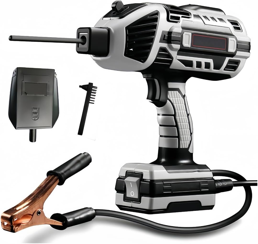 220V110V Handheld Welding Machine, spot Welding Machine, mini Portable Industrial Integrated Handheld Welding Gun,Green
