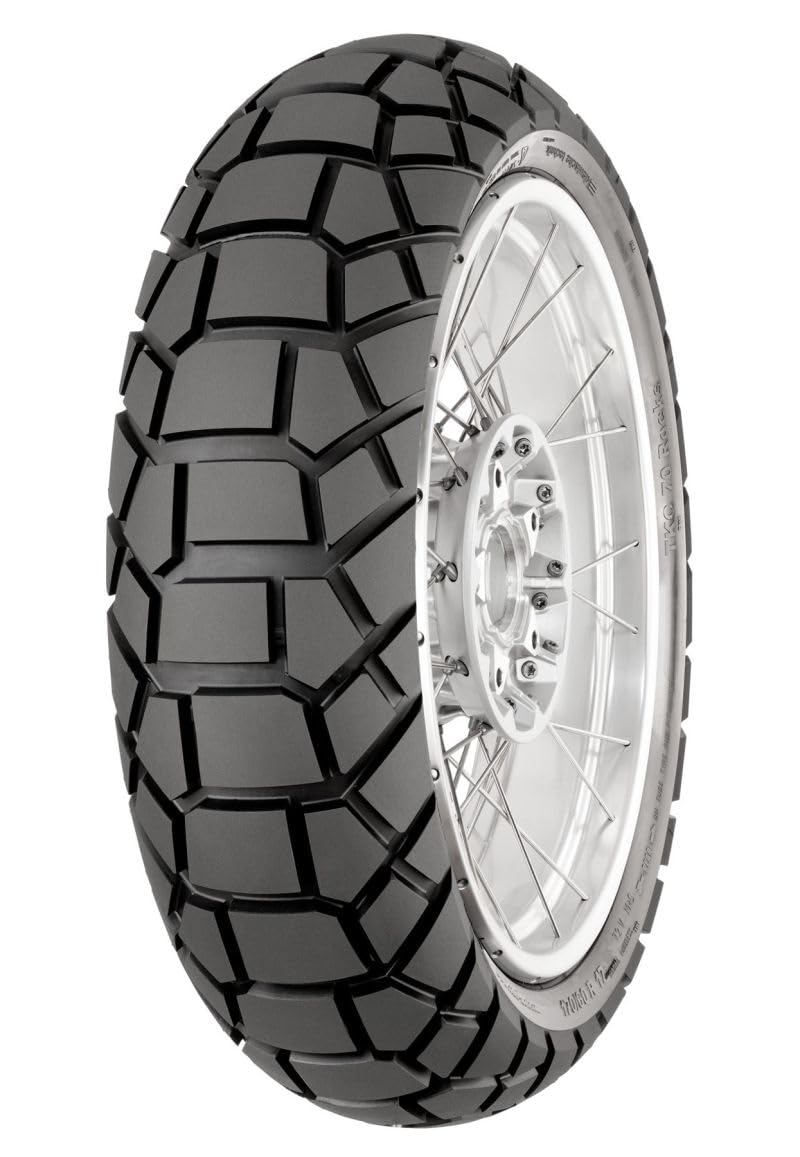 Continental 80736 Pneumatico 140/80 R17 69S Tkc70 Rocks M+S Tl - 4