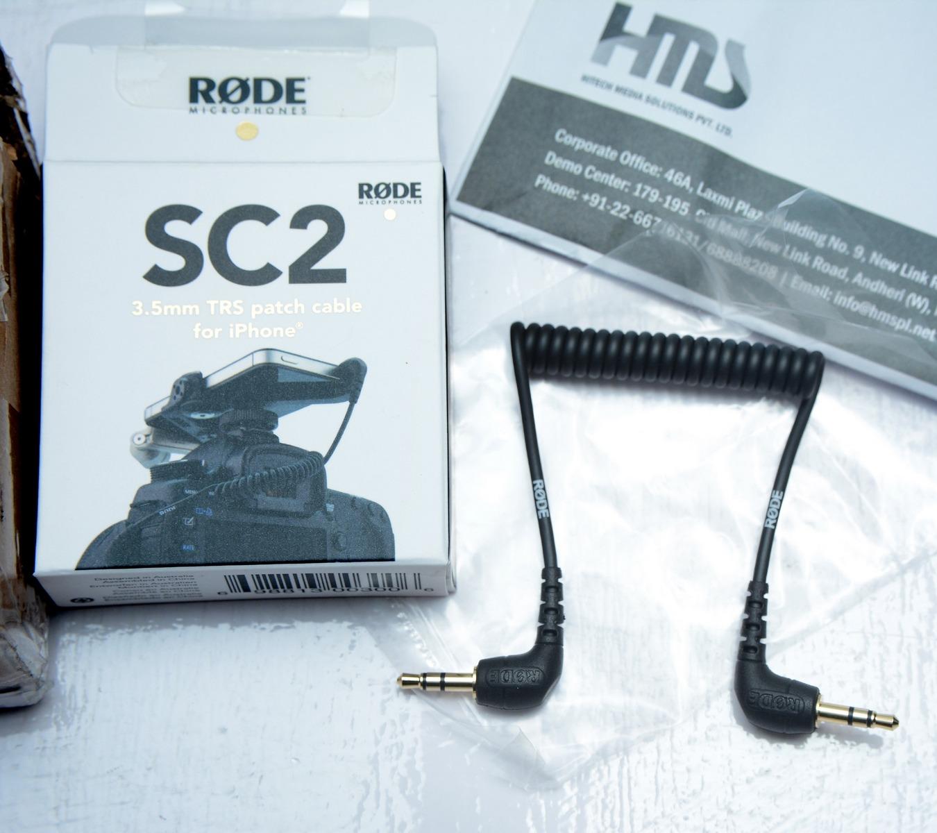 Rode SC2 3.5mm TRS Patch Cable (Multicolour) : Amazon.in: Musical ...