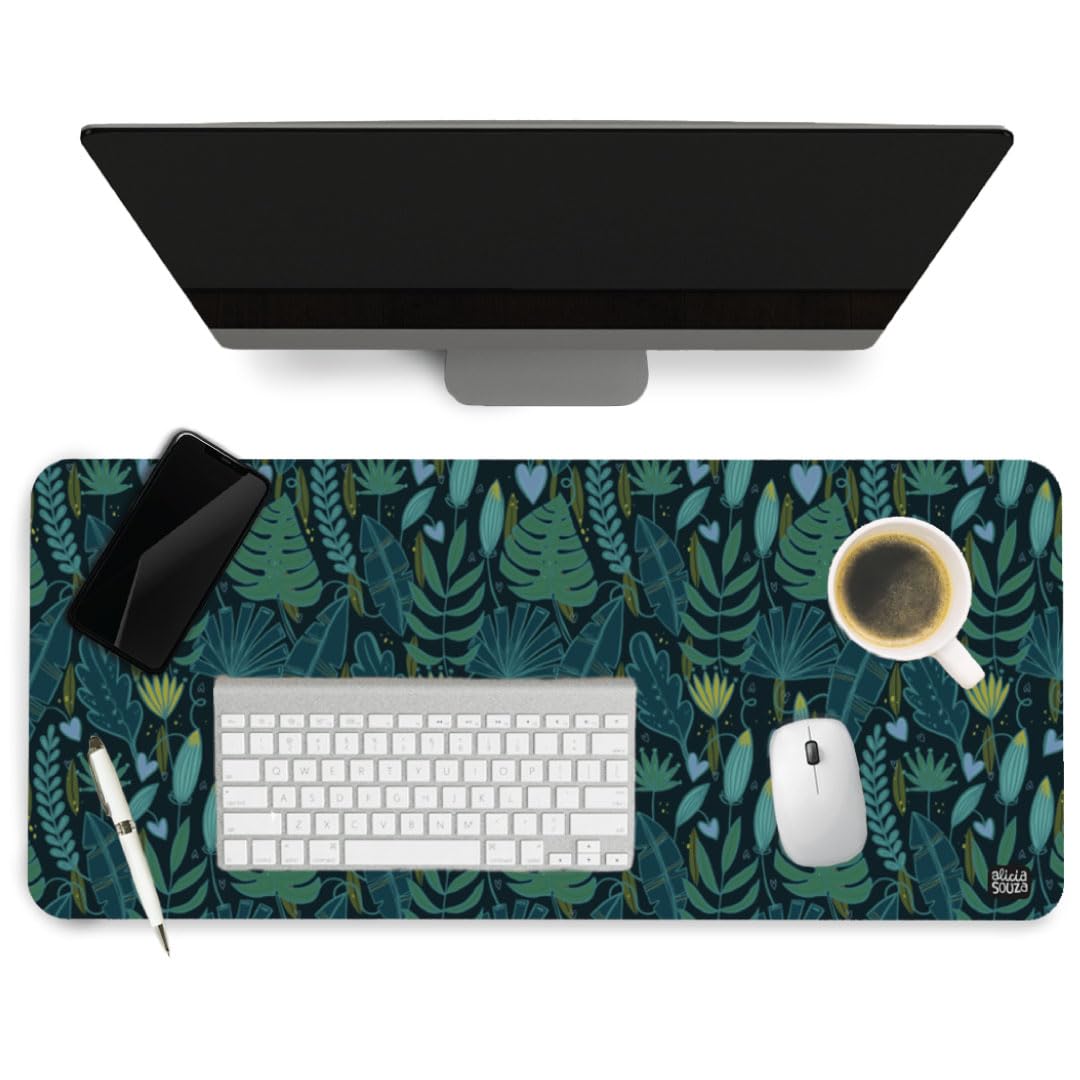 Alicia Souza Desk Mat, Sweetest Things, Anti Slip Extended Gaming Keyboard Mouse Pad, Anti Skid Rubber Bottom, Water Resistent, Multicolor, Easy to Clean, Travel Friendly, 60W x 30H CM (B0BTMD2NHJ) Amazon Price History, Amazon Price Tracker