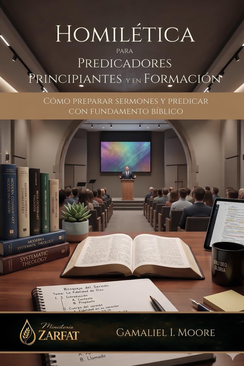 HOMILETICA para Predicadores Principiantes y en Formación: Cómo preparar Sermones y Predicar con fundamento Bíblico
