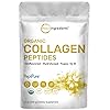Micro Ingredients Organic Hydrolyzed Collagen Peptides Powder, 12oz | Type I & III Bovine Collagen for Women & Men | High Absorption | Unflavored, Keto & Paleo Friendly | Easy to Mix, Non-GMO