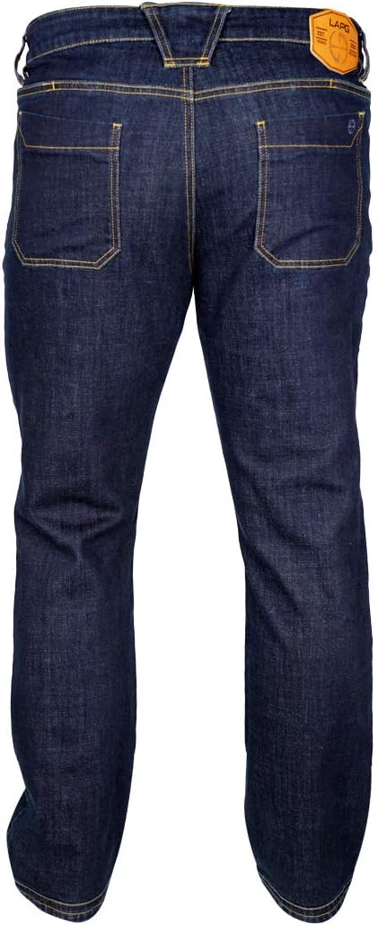 LAPG Men's Terrain Flex Slim Fit Tactical Jeans - Durable Stretch Denim, EDC Waistband, Vintage Wash, Multi-Pocket Design - Image 2