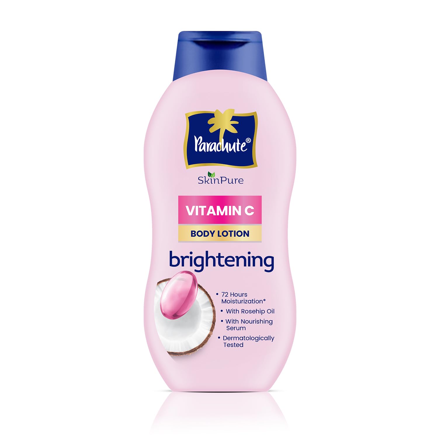 Parachute SkinPure Body Lotion with Vitamin C & Virgin Coconut Oil | Brightening Daily Moisturizer for Glowing Skin | Long-Lasting Hydration | Chemical-Free | Safe for All Skin Types | 400 ml-picture-17