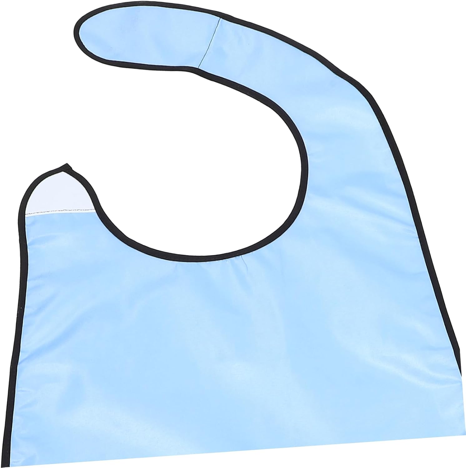 Washable Dining Bib for Seniors and Disabled Patients and Oil-resistant Adult Bib Lightweight Mealtime Protector for Easy and Food Prevention