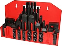 Vista 1 de 58pc máquina de abrazadera de tuerca Kit de abrazadera de tuerca 3/8 pulgadas T-slot Kit de máquina de abrazadera de tuerca Kit de accesorios