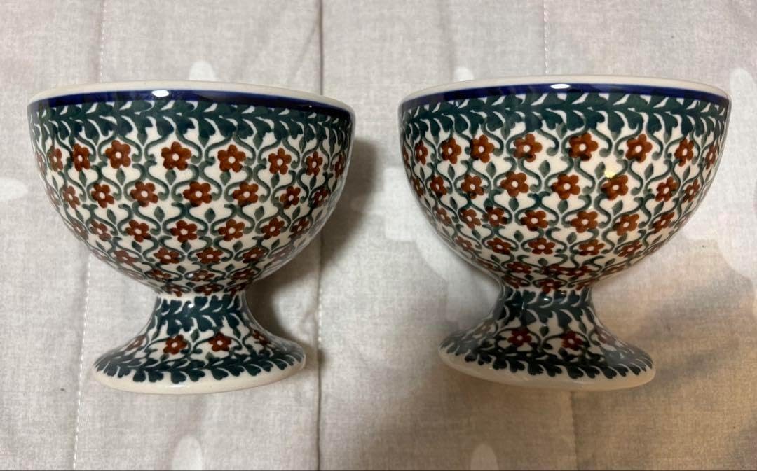 セラミカ ツェラミカ ロートポーレ アイスクリームカップ（11cm） × 2