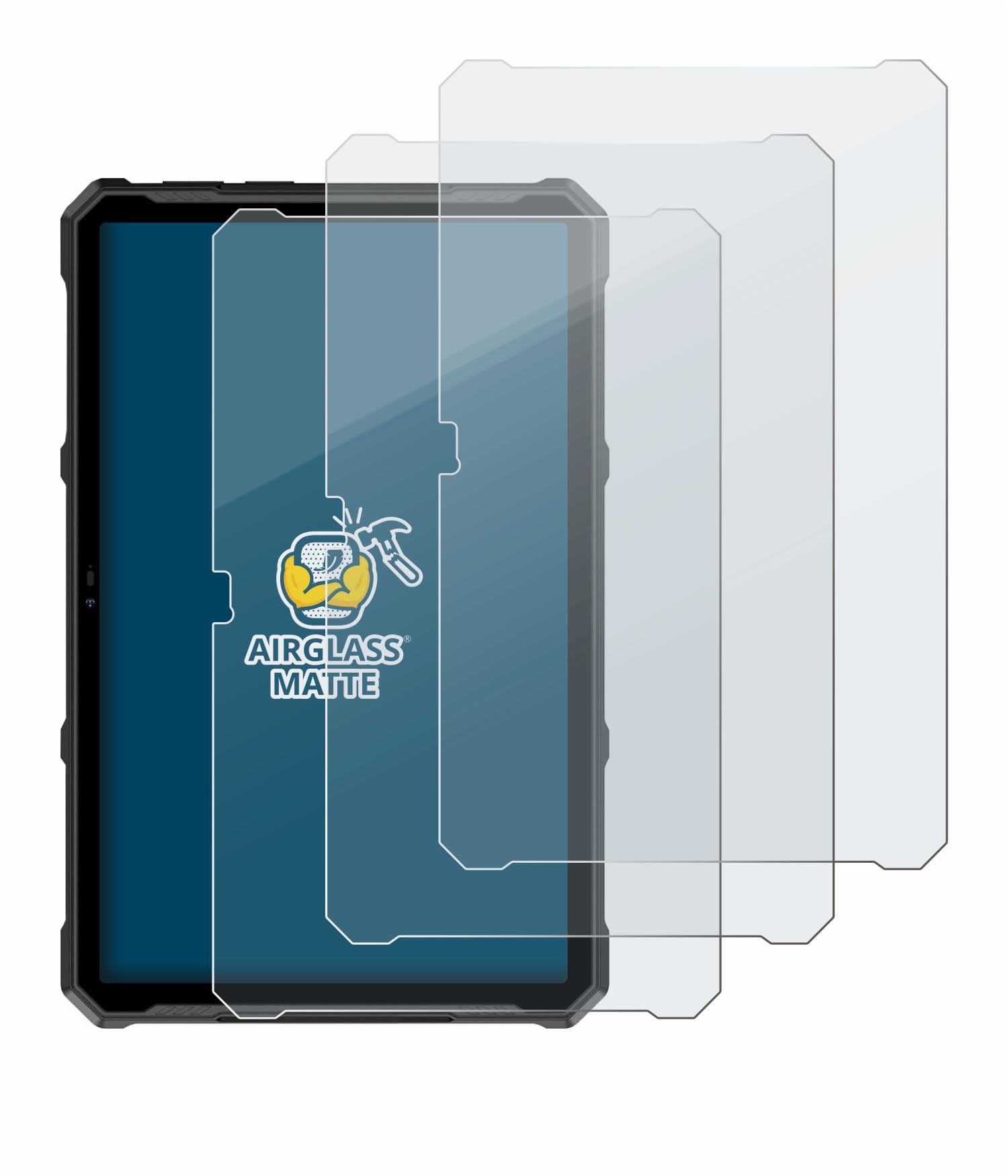 BROTECT Protector Pantalla Mate Cristal para Ulefone Armor Pad 4 Ultra (3 Unidades) Protección Anti-Reflejos