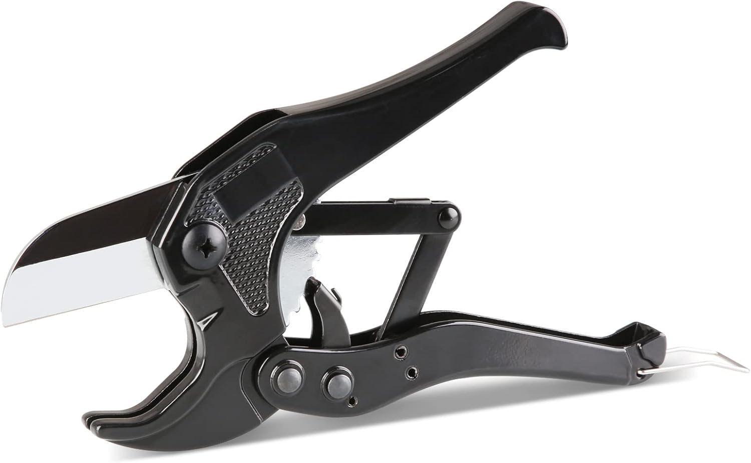 iWork PVC Cutter 15/8", PVC Pipe Cutter, Ratcheting PVC Cutter for PVC