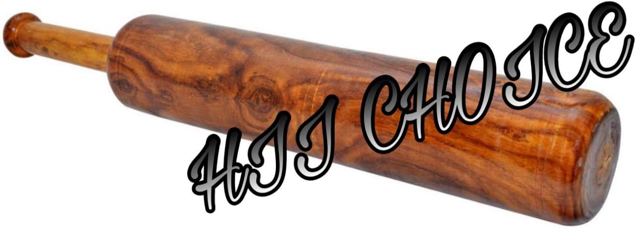 Wooden Indian Clubs/Mugdar/Meel/Clubbell/Karla Kattai Weight 5 Kg Natural Polish