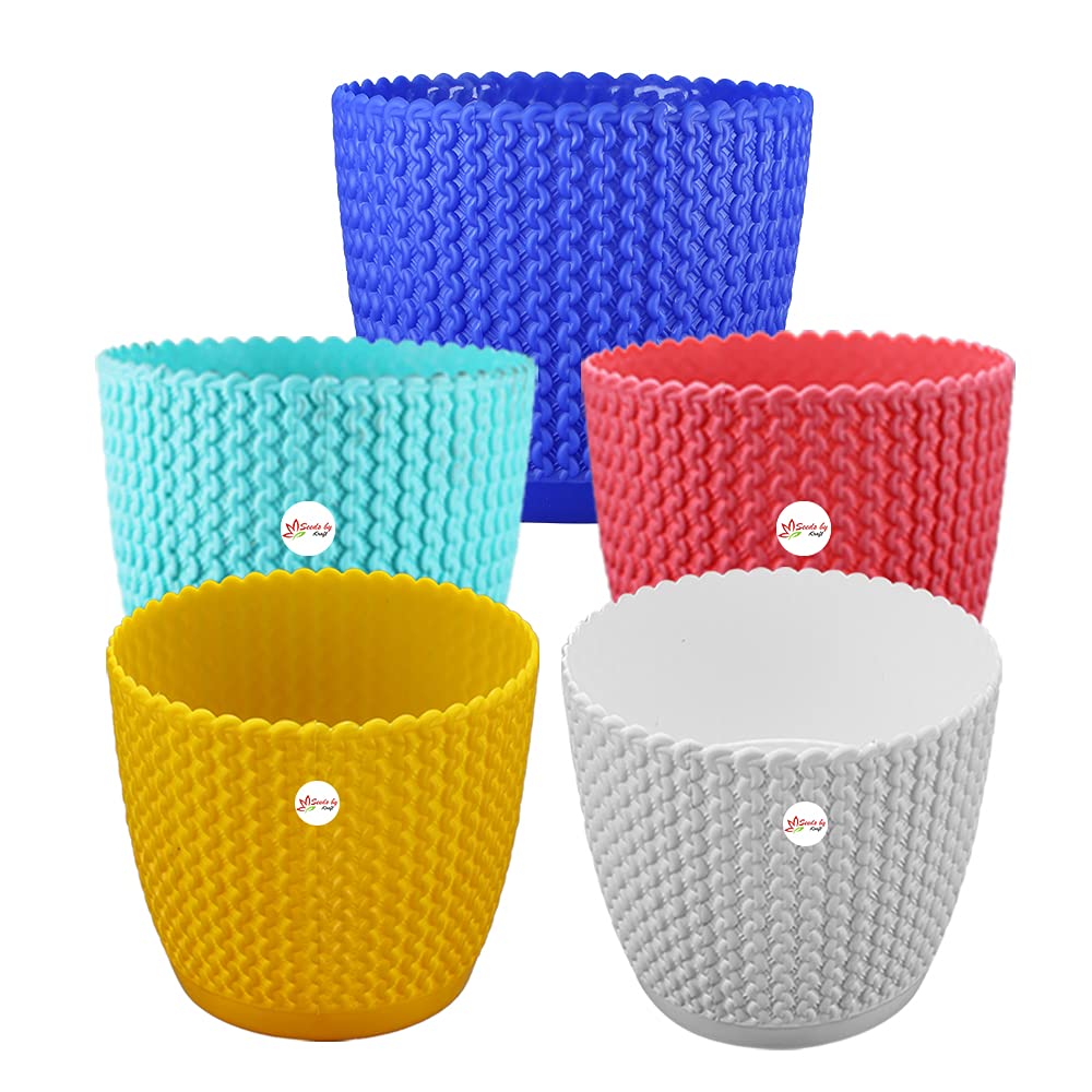 See full amazon price history chart for Kraft Seeds by 10CLUB Plastic Unicon Planters for Home Garden - 5 Pcs (Multicolor) | Garden and Home Planters | Round Pots for Terrace Gardens | Flower Pots for Indoor and Outdoor Gardening Kraft Seeds by 10CLUB Plastic Unicon Planters for Home Garden - 5 Pcs (Multicolor) | Garden and Home Planters | Round Pots for Terrace Gardens | Flower Pots for Indoor and Outdoor Gardening (B09B3Y5N8G) Amazon Price History, Amazon Price Tracker