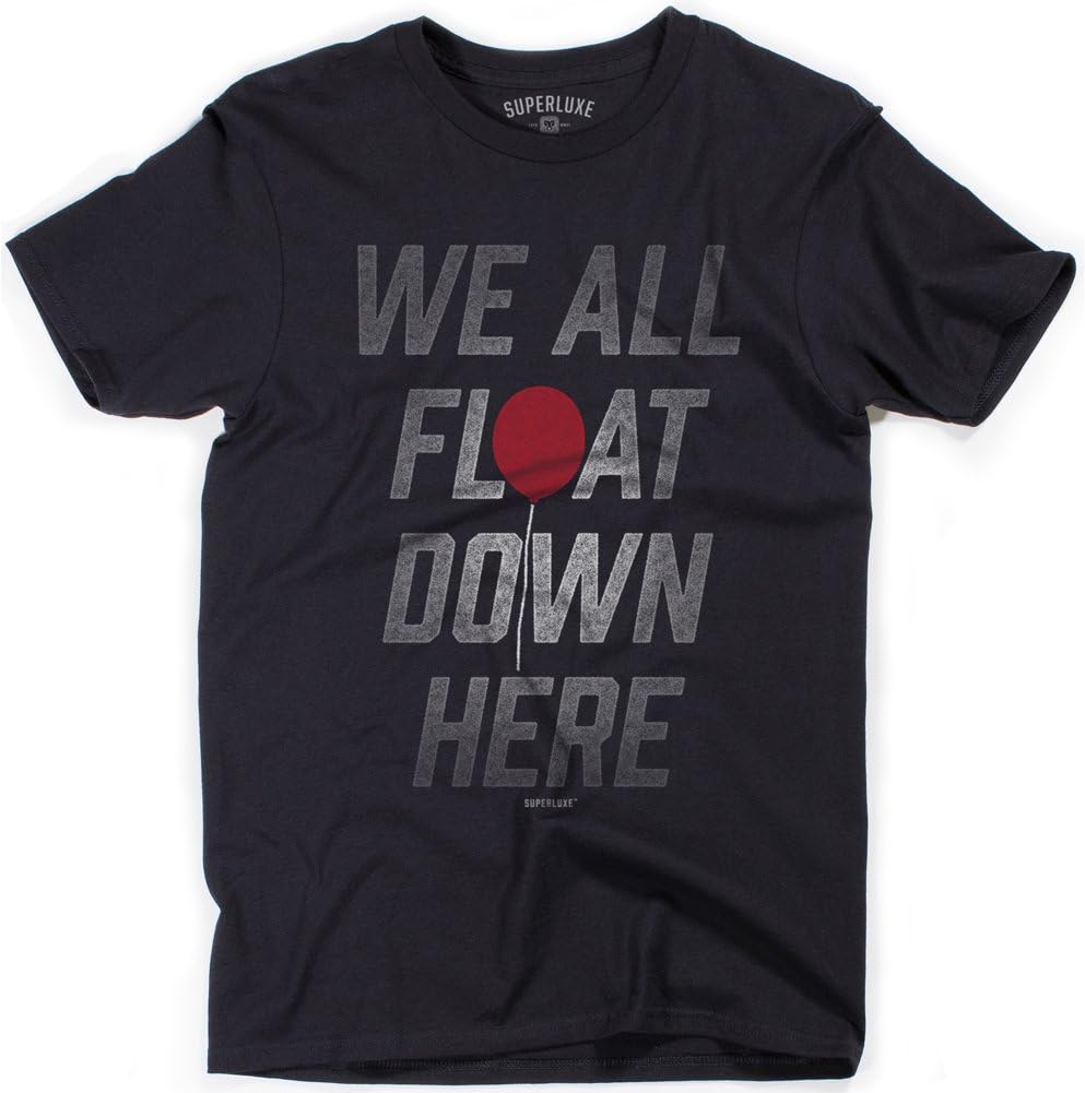 Mens We All Float Down Here Halloween Costume T-Shirt