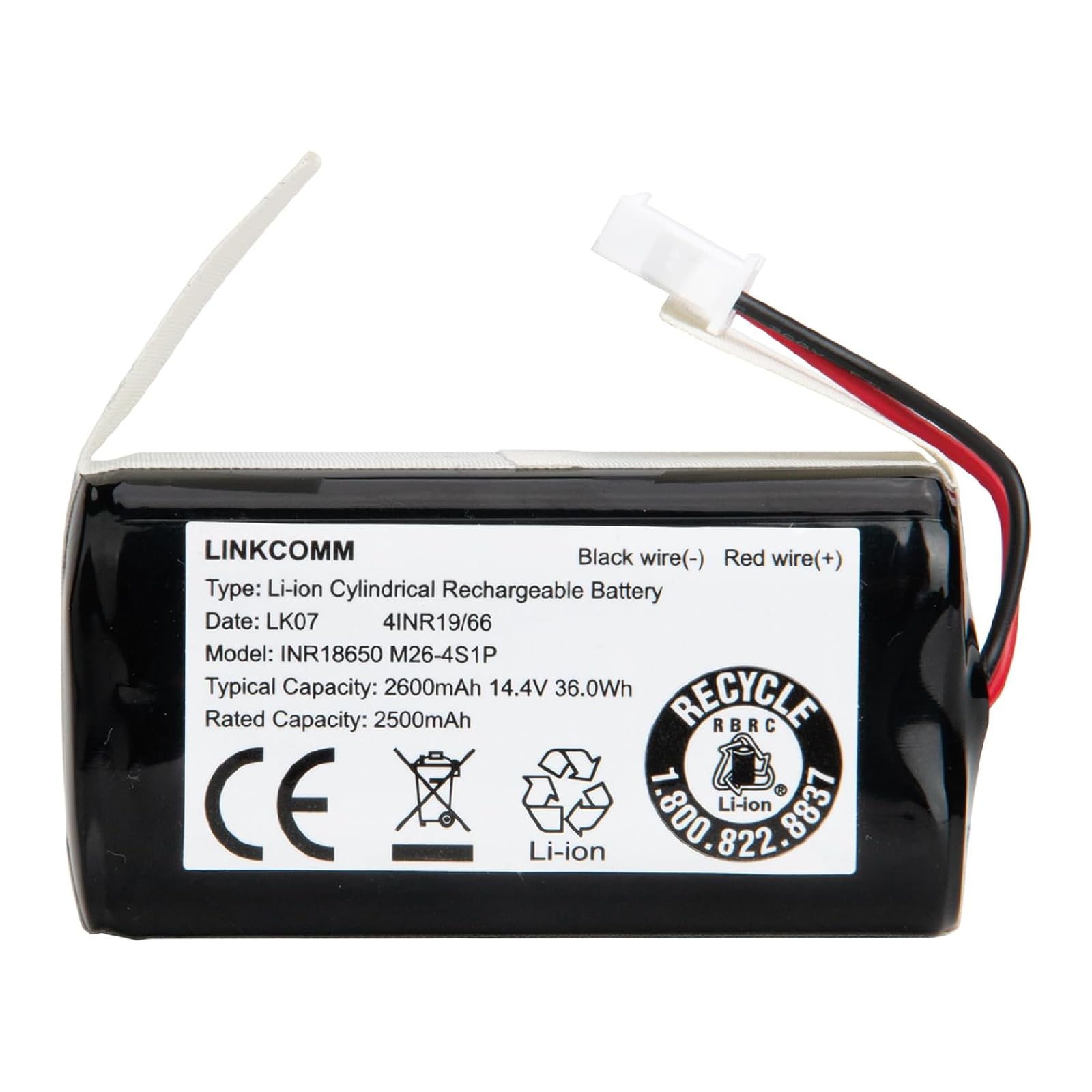 LINKCOMM Battery Replacement for Eufy RoboVac Robot Vacuum 11S, 12, 15C Max, 25C, 30C, 35C, G10 Hybrid, G32 Pro, G20, G30, G40, G40+, Model No. PA04-picture-25