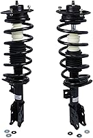 Vista 1823 de Detroit Axle - Kit de suspensión delantera de 10 piezas para Chevy Aveo Aveo5 Pontiac G3 Wave 2 Ready Struts Assembly 2 Enlaces de barra