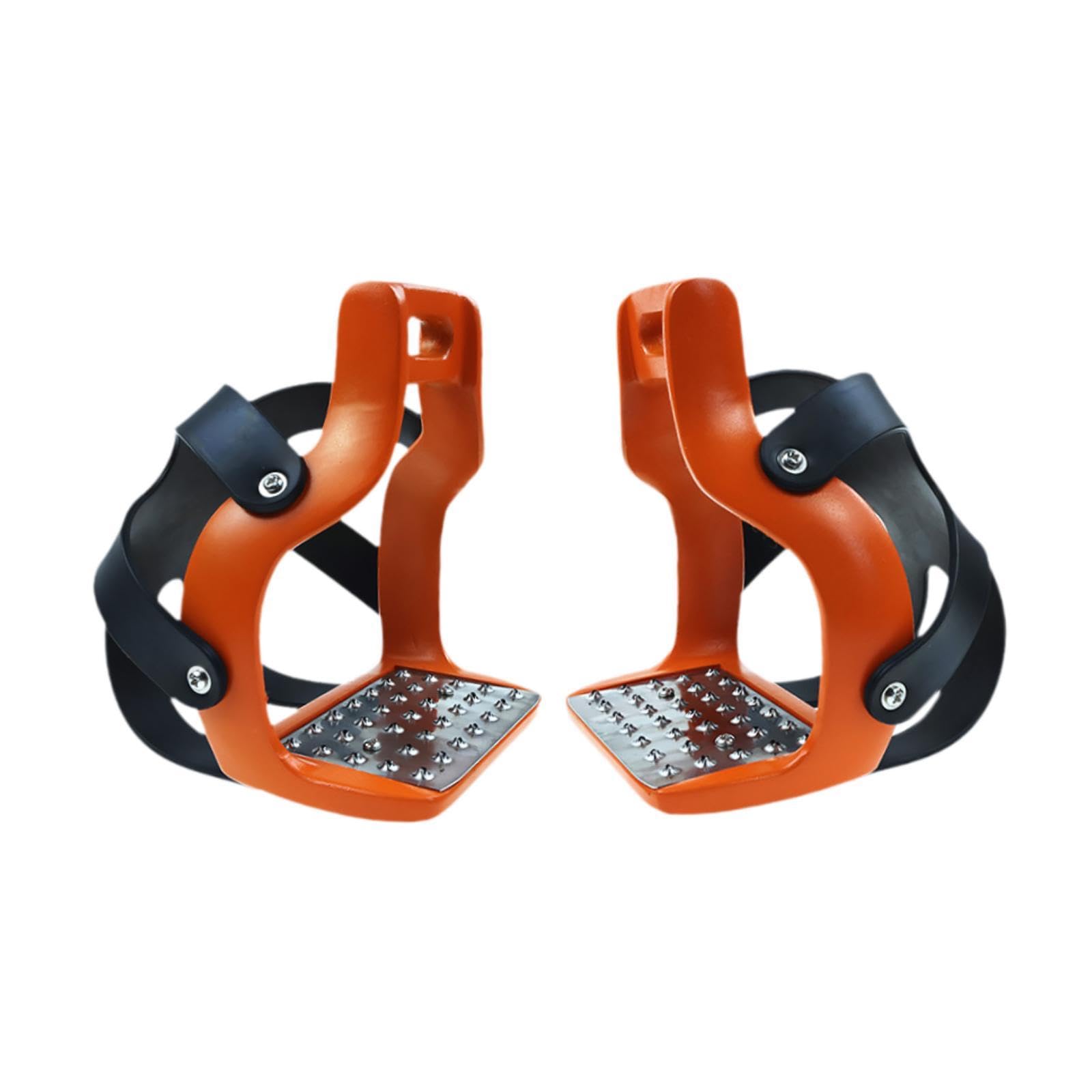 Oshhni 2 Piezas de Estribos para Montar, Accesorios para Equipo Ecuestre, Repuestos para Deportes Al Aire Libre, Reparación de Mangueras de Silla D
