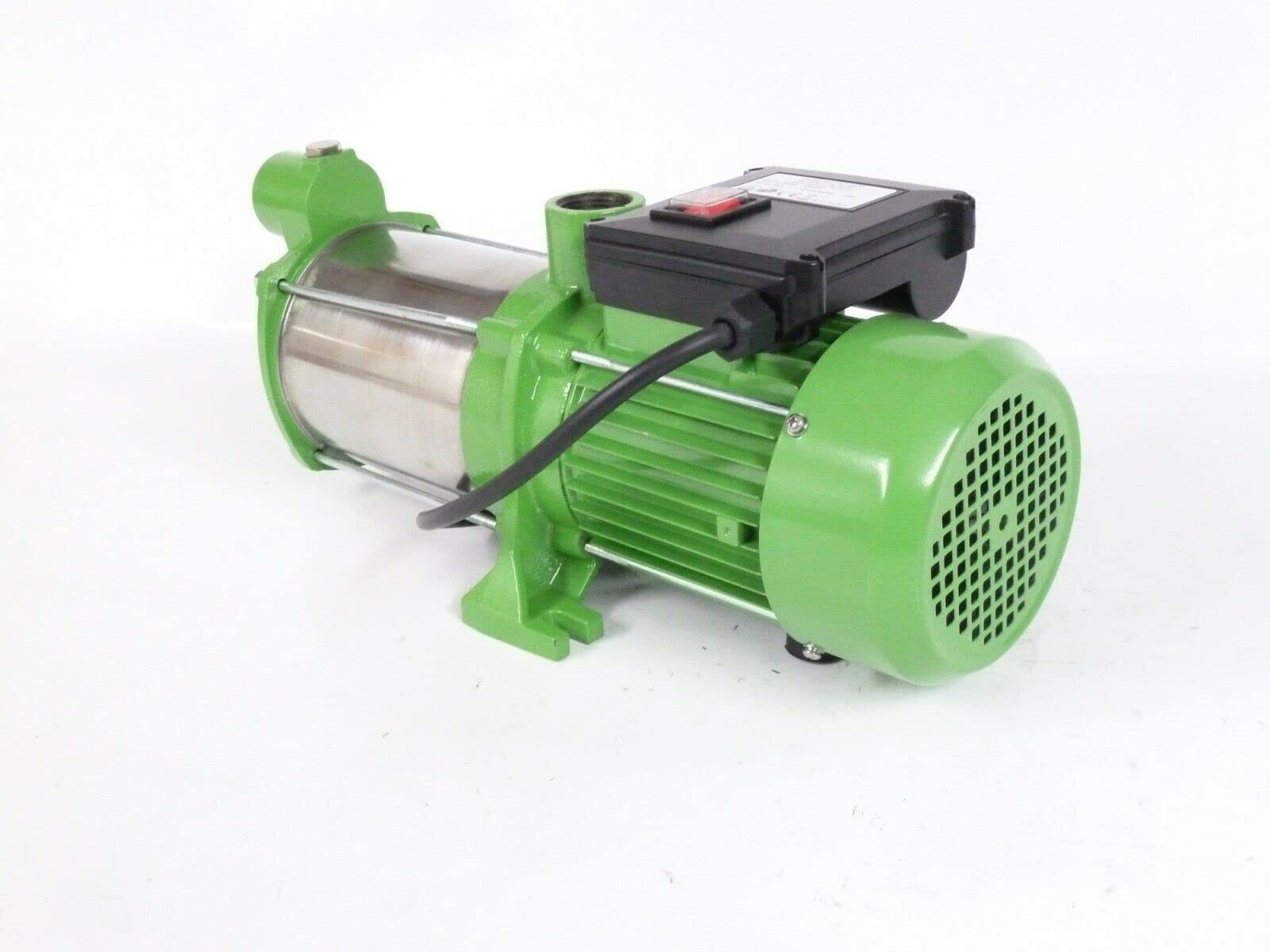 Gartenpumpe Edelstahl 1300 Watt 5,5 Bar 6000 L/h Kreiselpumpe Pumpe Hauswasserwerk