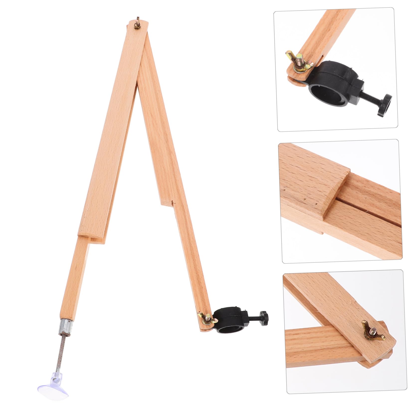 jojofuny Lot De 4 Compas Professionnels Pour Dessin Rapporteur Géométrie Cercle Dessin Boussole Dessin Mathématique Beige Bois