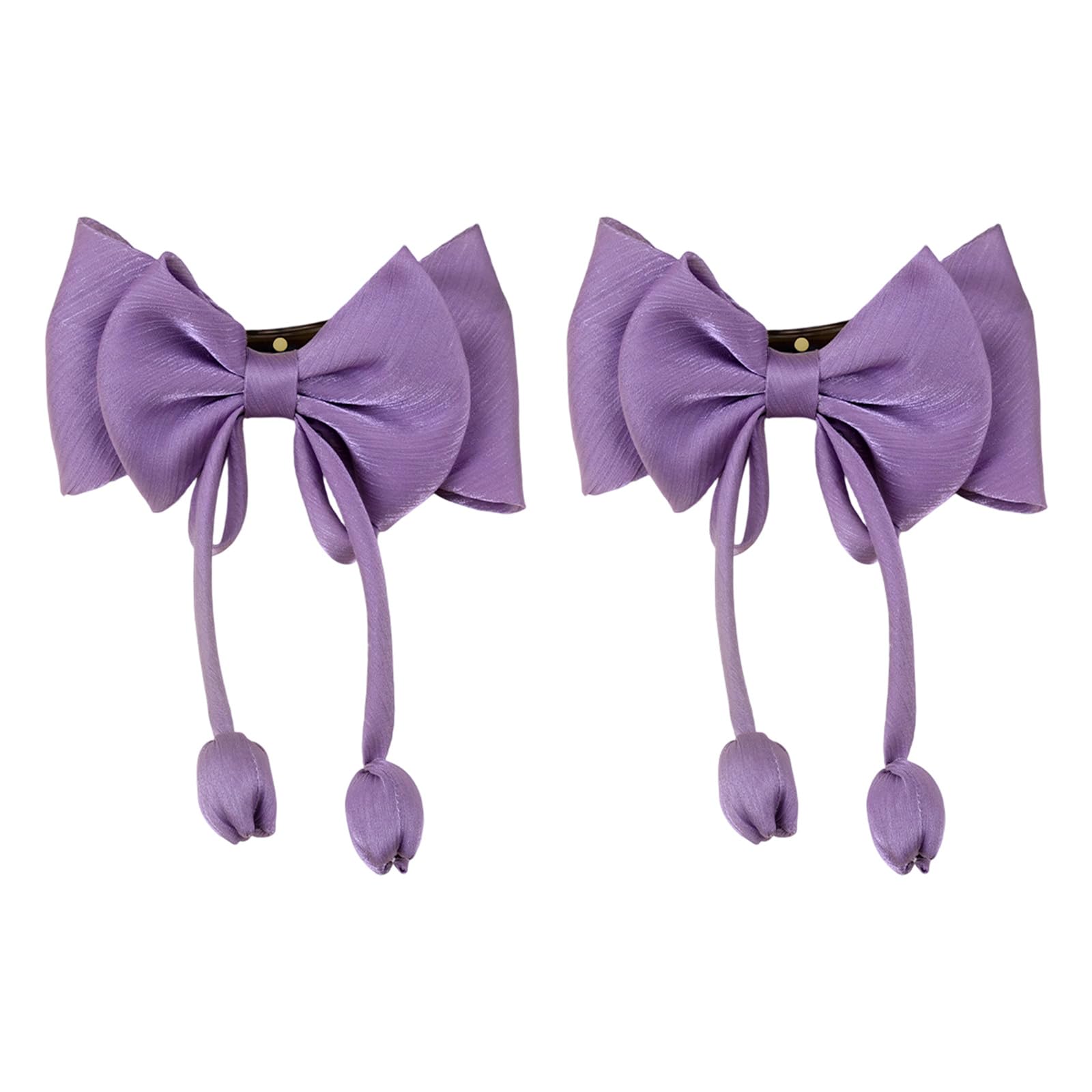 Zxfdsfdbnm 2Pcs Curtain Tieback Sweet Bows Window Curtain Bind Holdback Buckles Clips Drapery Holders Decorative Curtains Holdbacks Tiebacks for Drapes