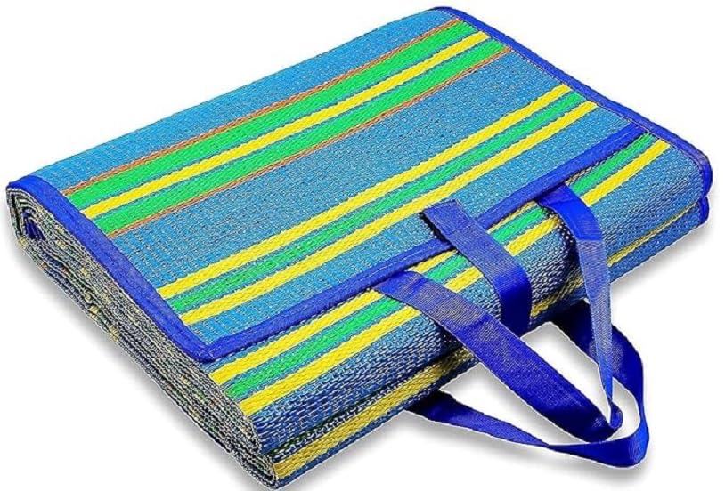 cottontail Foldable Plastic Floor Mat Multicolor,(Chatai) Mats for Home, Perfect for Picnics, Beaches, Outings, Weather-Proof Mold/Mildew Resistant Floor Carpet (3 X 6 (Feet), Foldable)-image-27