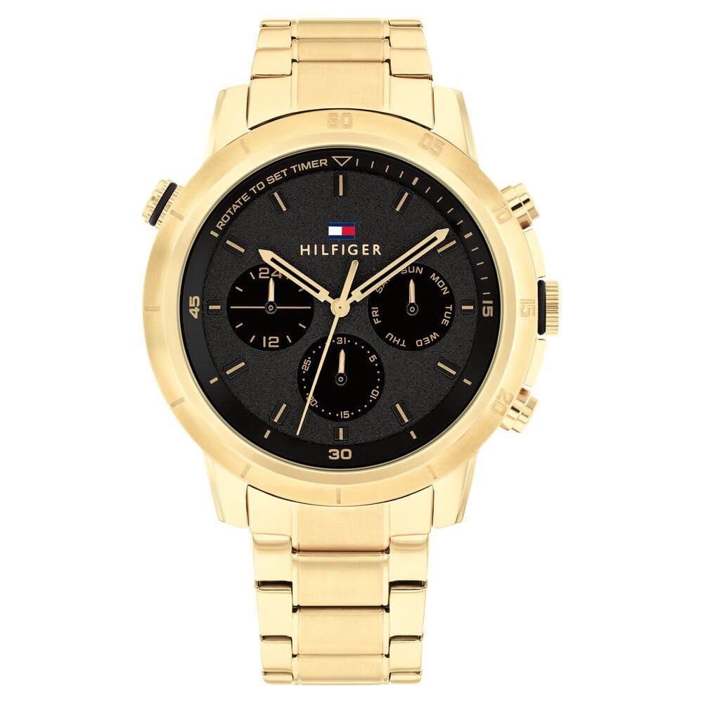 See full amazon price history chart for Tommy Hilfiger Quartz Multifunction Black Stainless Steel Strap for Men-TH1792109 Tommy Hilfiger Quartz Multifunction Black Stainless Steel Strap for Men-TH1792109 (B0CW9LCK35) Amazon Price History, Amazon Price Tracker