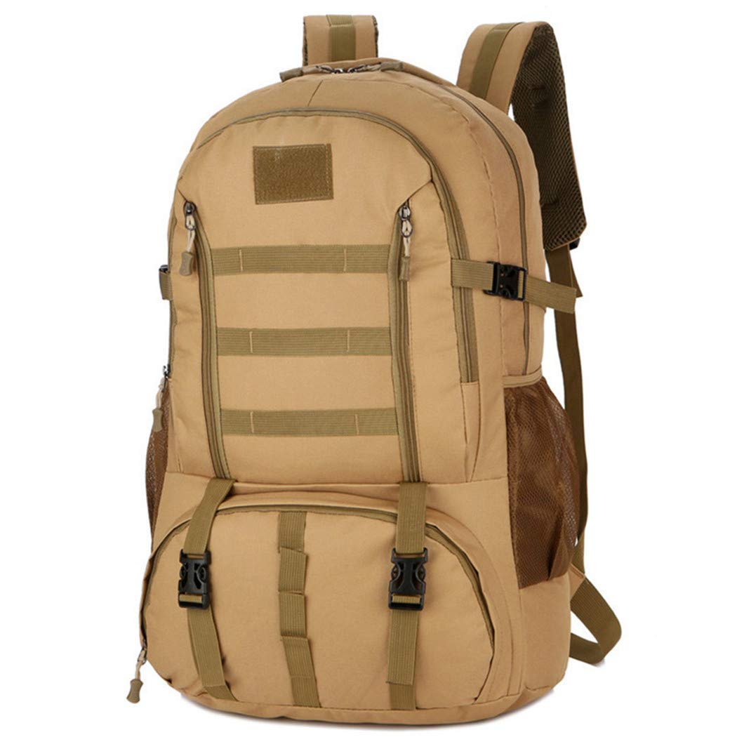 Sac à dos militaire tactique khaki de 45L pour la randonnée et le camping