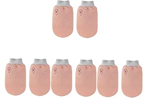 8 Pcs Adult Bath Mitt & Exfoliating Scrub Cloth for Effective Shower Wash