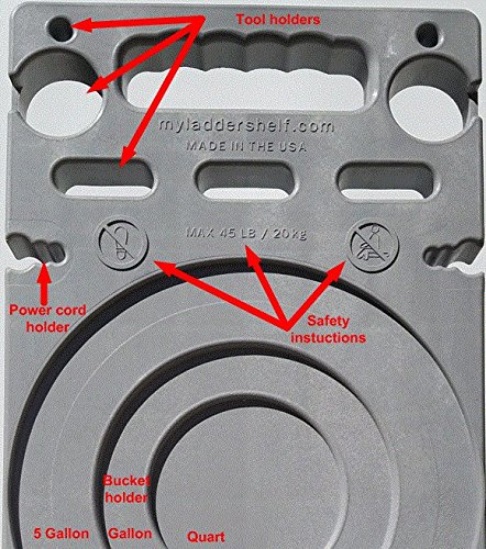 image for Ladder Shelf Systems -Heavy Duty -Multifunctional -Time Saving - Profe