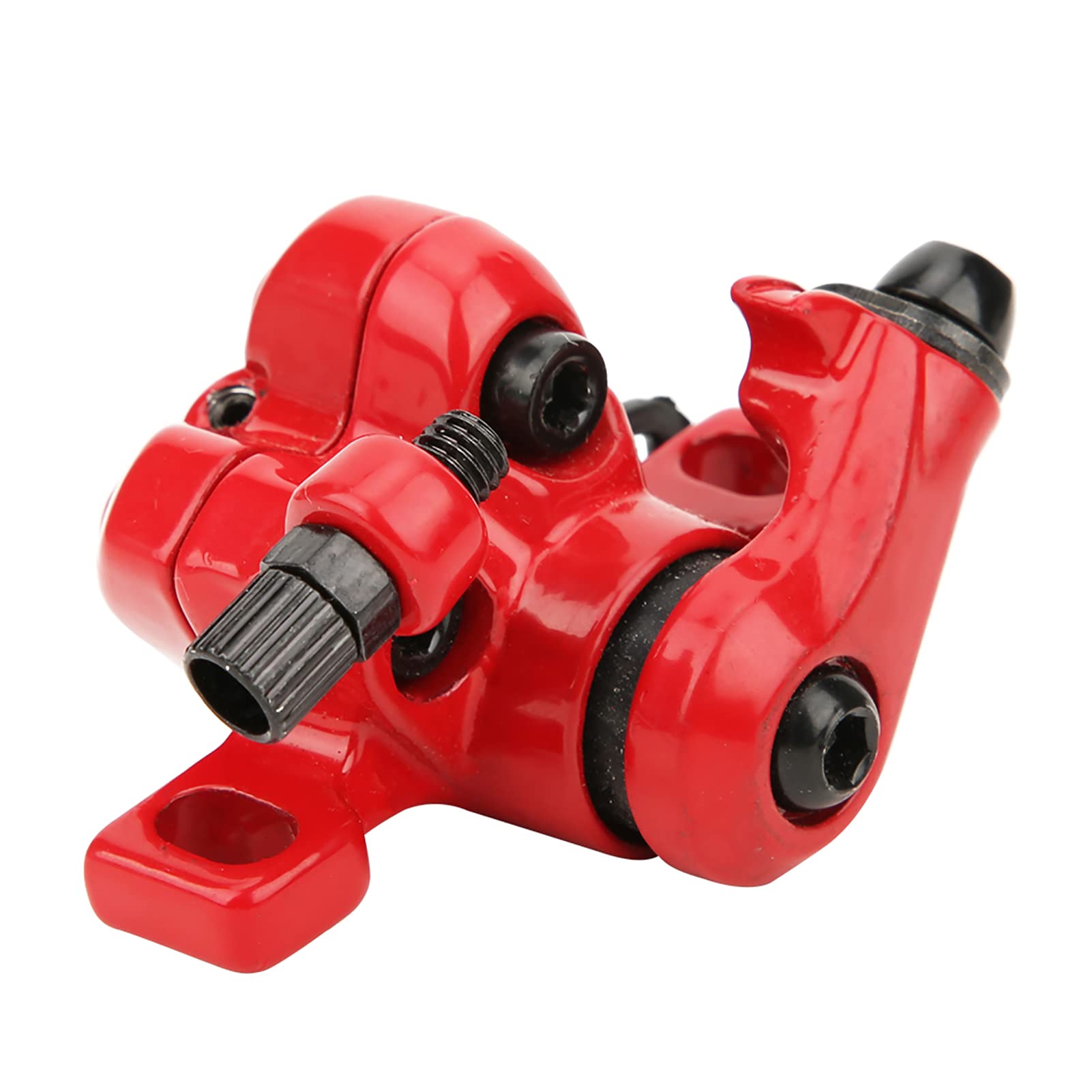 Odorkle Lightweight Metal Rear Wheel Disc Brake, Quick Stop, Compact Design, Material, for 365 Electric Scooter (Red)