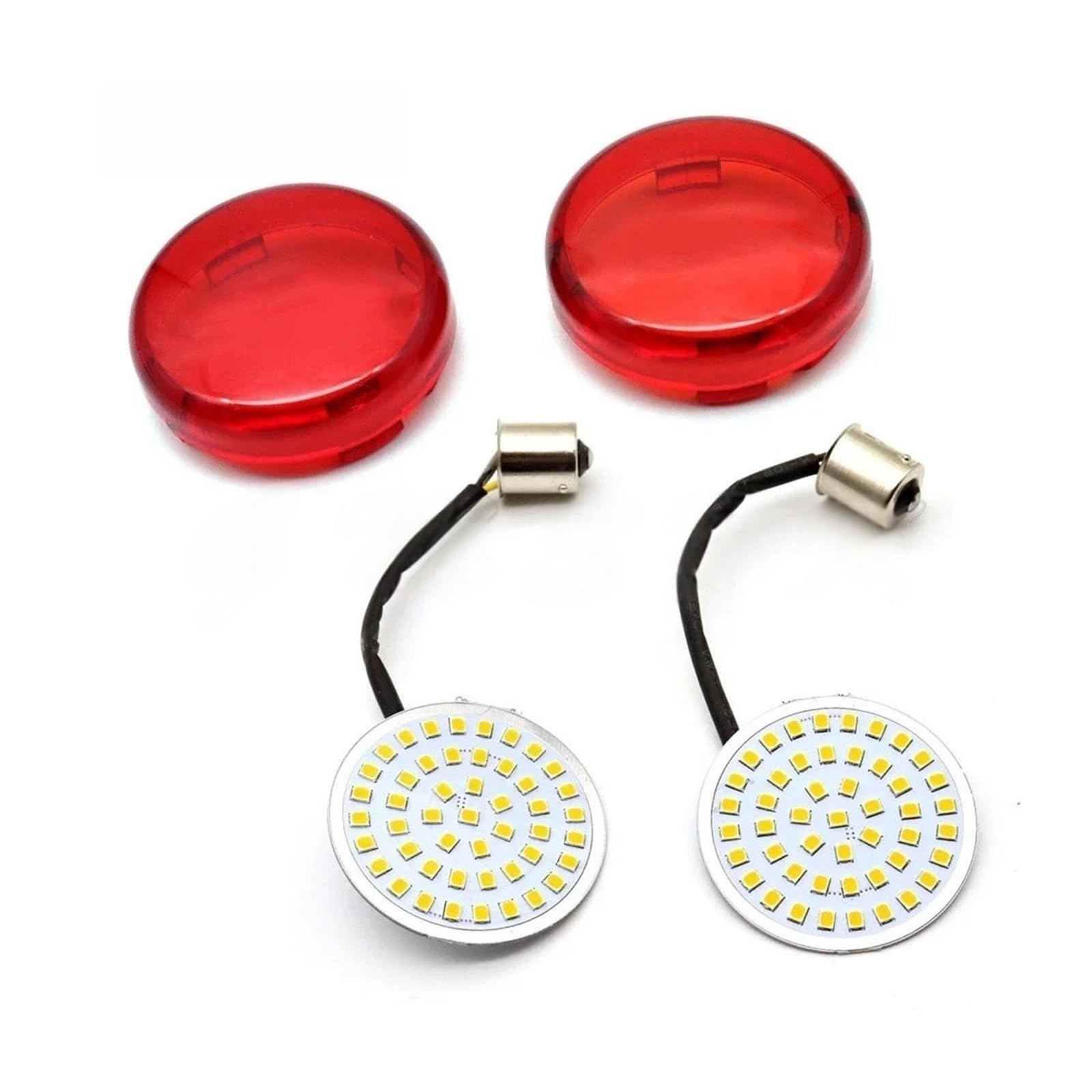 Indicatore direzione posteriore anteriore LED moto Indicatoris Motos