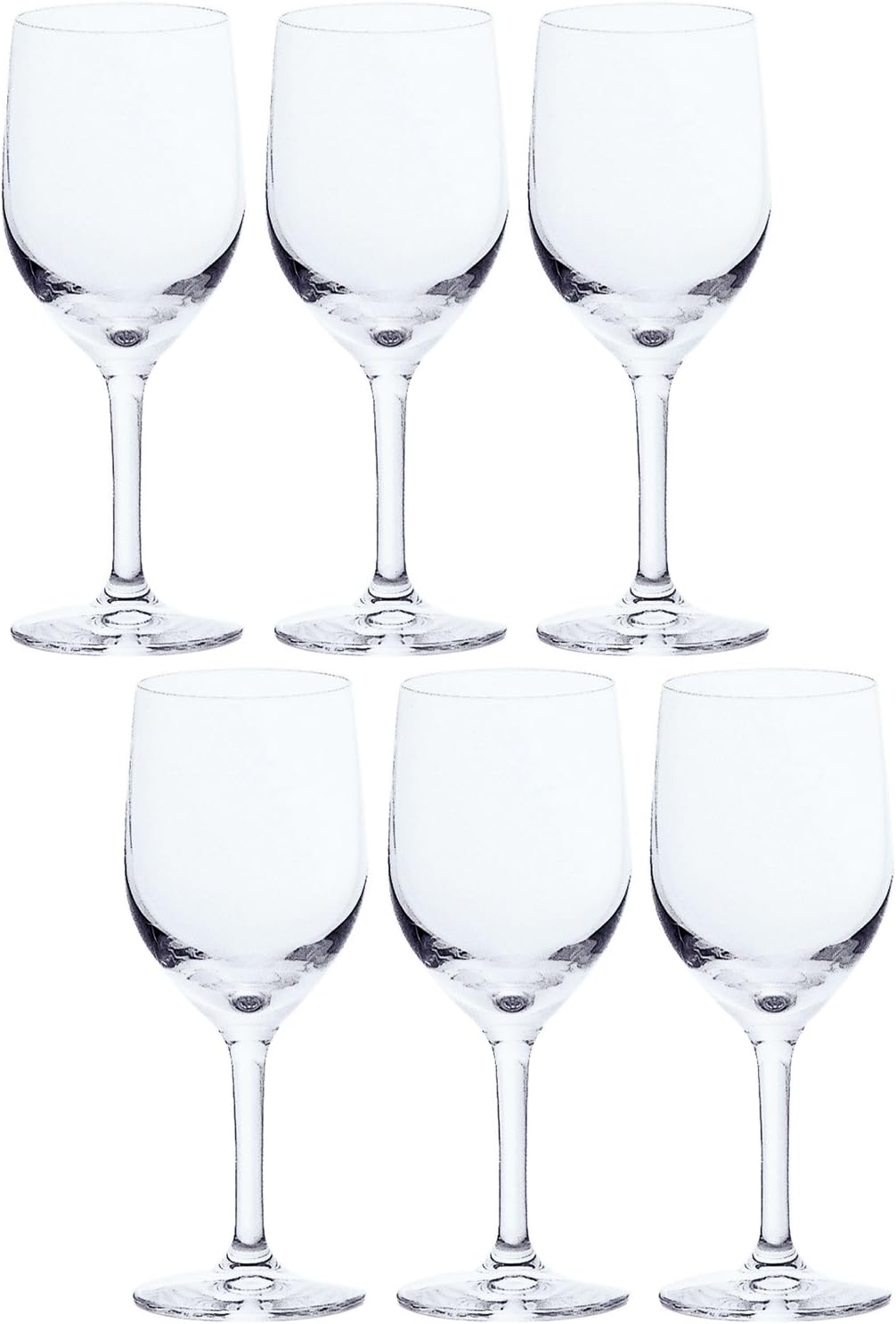 Set de 6 Copas de Vidrio Templado 265 ml