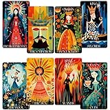 Tzxamsez Wonderland Tarot Deck, Tarot Cards for Beginners, Fortune Telling Cards