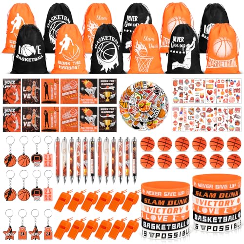 Basketball Party Favors for Kids, 146PCS Sports Birthday Party Favors