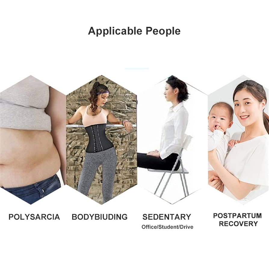 Wireless EMS Slimming Belt - Abdominal Muscle Stimulator, USB Rechargeable Fitness Trainer, Electric Weight Loss Patch, Gel Replacements Included From Slimming Belt - Price 20.36