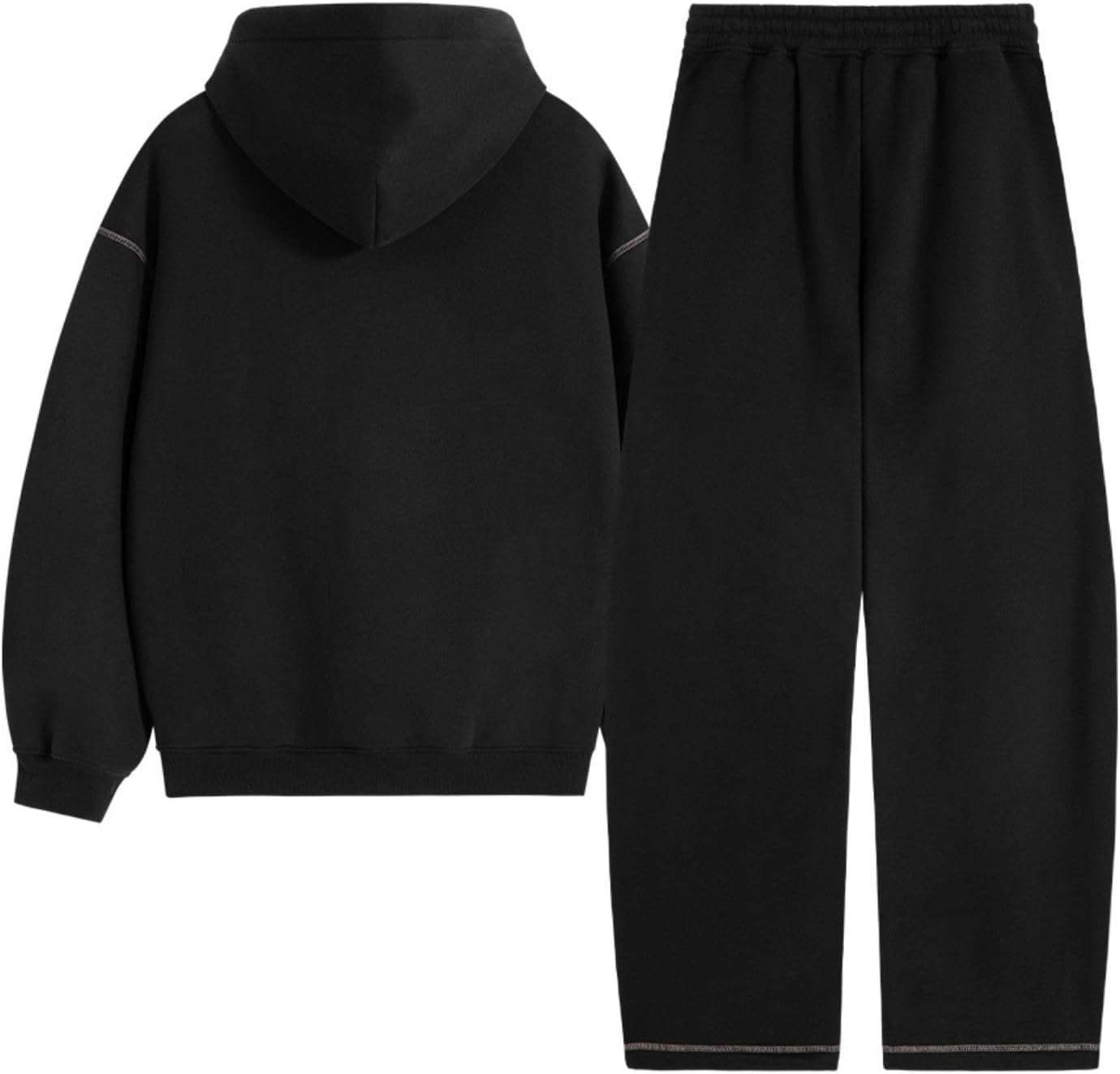 Aelfric Eden Sweatsuits Women 2 Piece Outfit Fall Fleece Tracksuit Matching Oversized Hoodies Baggy Sweatpants Set - Image 2