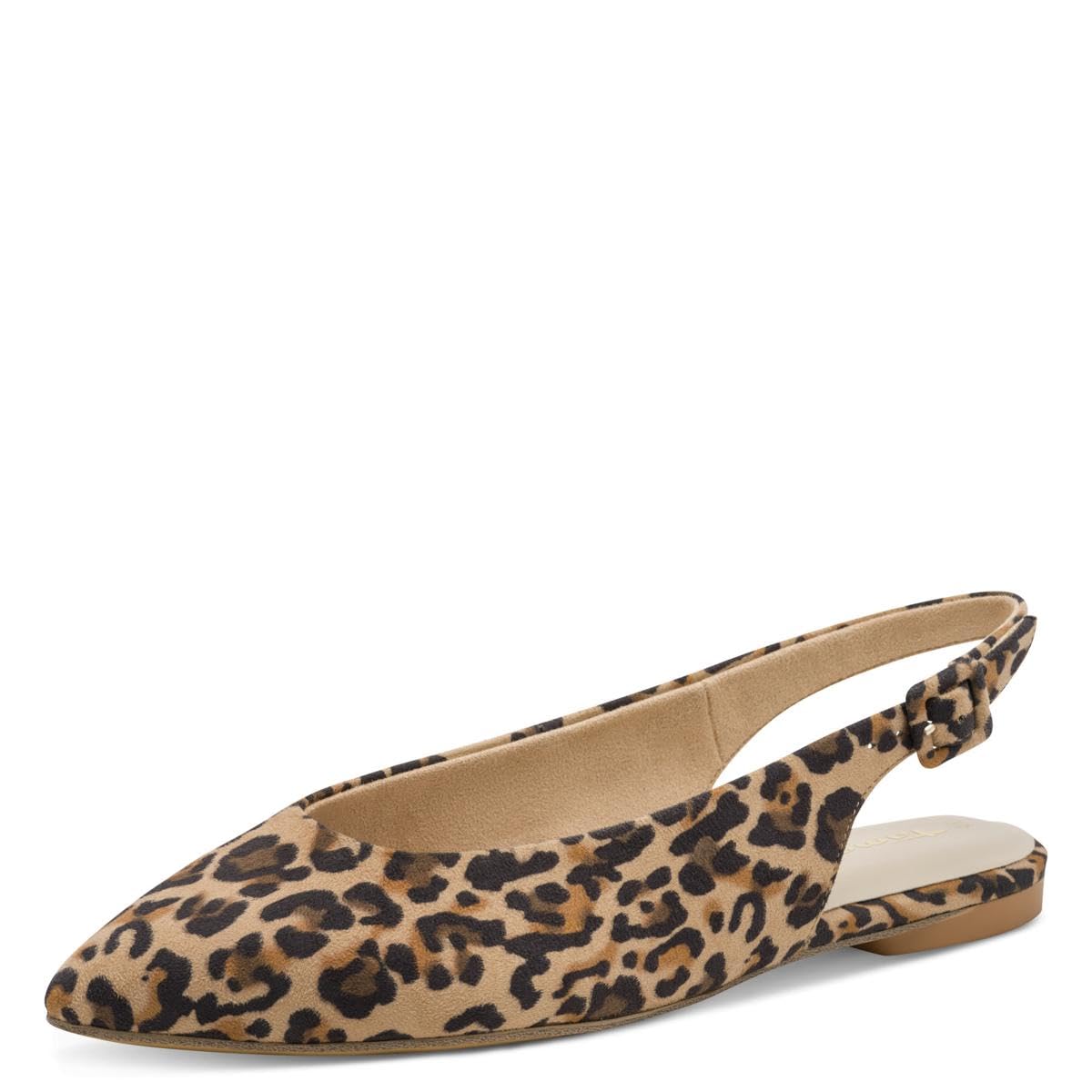 Tamaris Women's slingback pump flat brown 5.5 UK