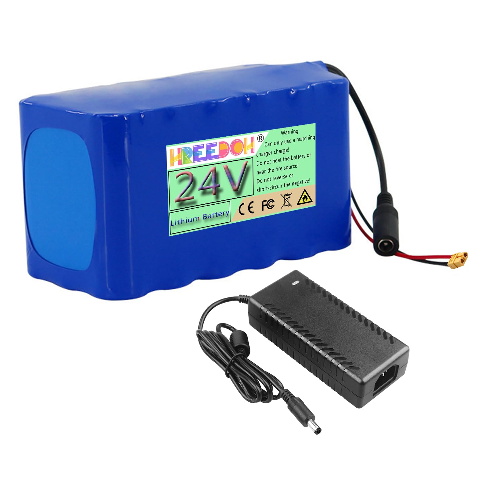 Akumulator litowo-jonowy 24 V 24 V 5 Ah 7,5 Ah 10 Ah 12,5 Ah 15 Ah 17,5 Ah 20 Ah Akumulator litowy do silnika 0-500 W z ładowarką