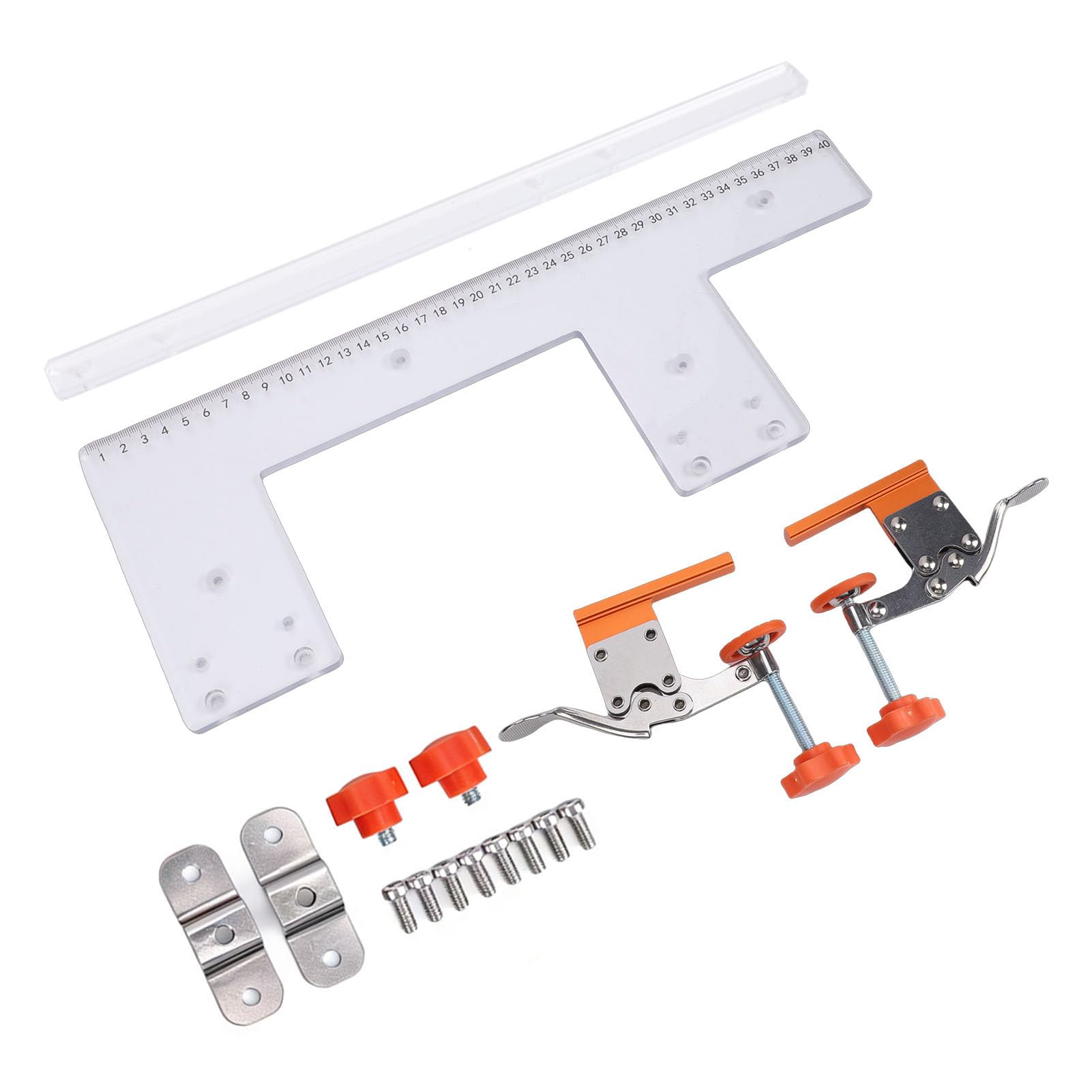 Marhynchus Utensile per Scanalatura con Perni di Sicurezza, Fresatrice | Materiale PC durevole, facile da usare, ideale per progetti fai da te, design portatile